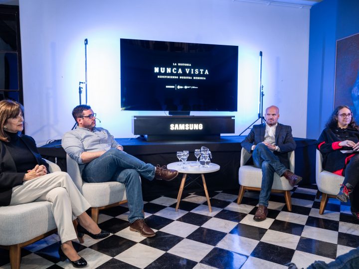 Samsung presentó “La historia nunca vista”: un proyecto que reconstruye momentos históricos de Uruguay con tecnología Neo QLED 8K