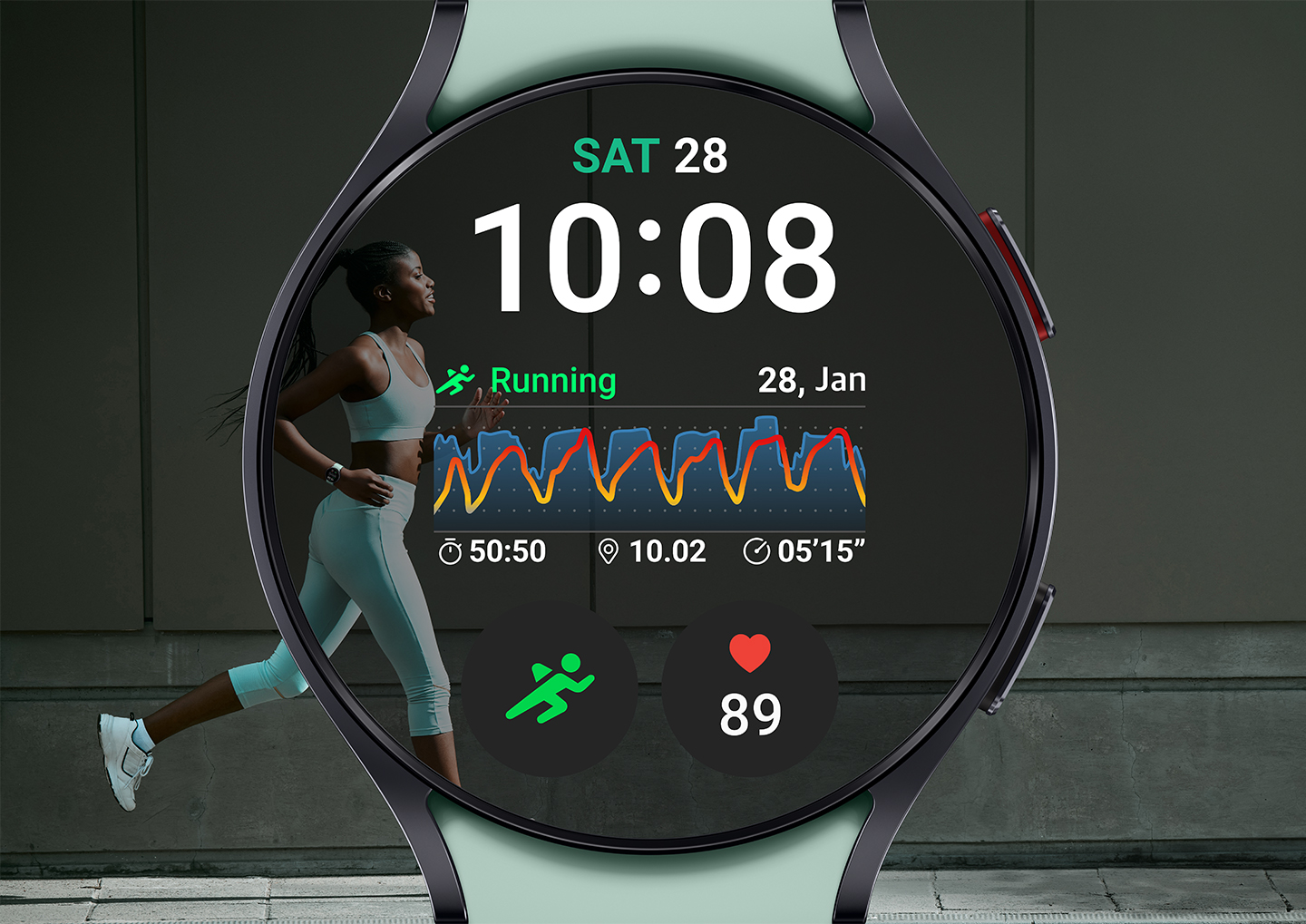 Galaxy Watch: los aliados ideales para entrenar