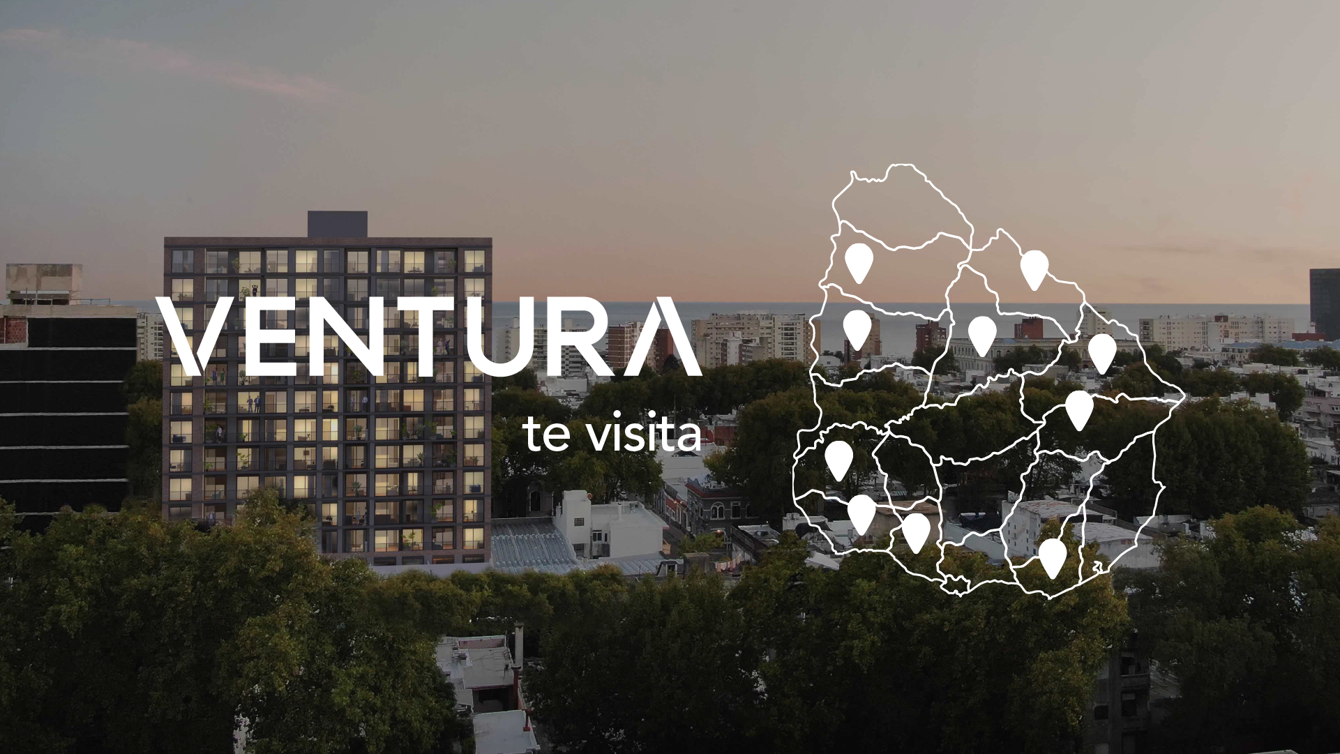 «Ventura Te Visita» estuvo en Salto asesorando en la compra de apartamentos para inversión en Montevideo