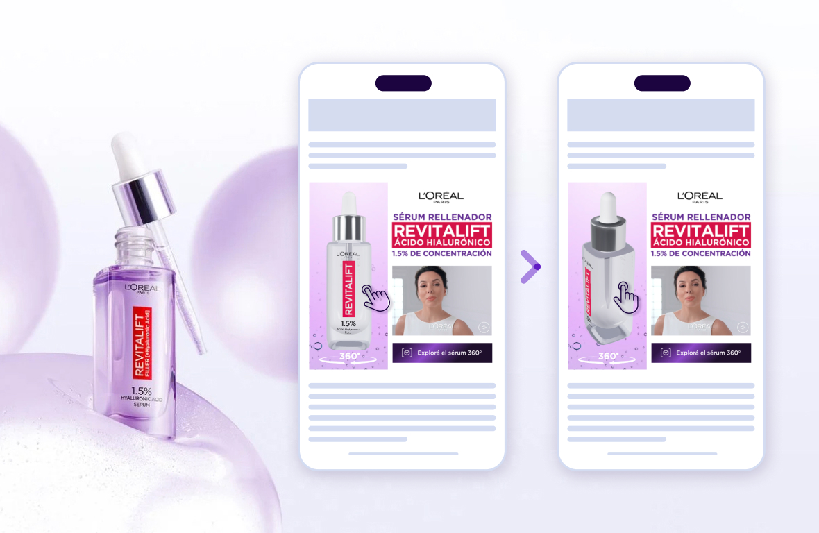 L’ORÉAL PARIS JUNTO A EXTE Y PUBLICIS PRESENTAN SU CASO DE ÉXITO CON UNA INNOVADORA CAMPAÑA DE 3D Y REALIDAD AUMENTADA