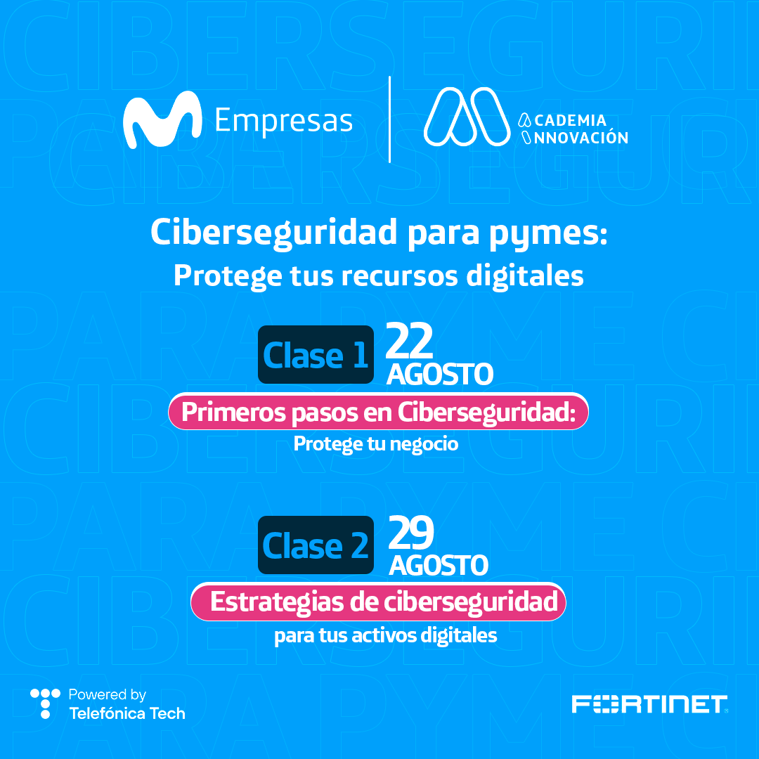 Movistar Empresas lanza curso gratuito de ciberseguridad para pymes