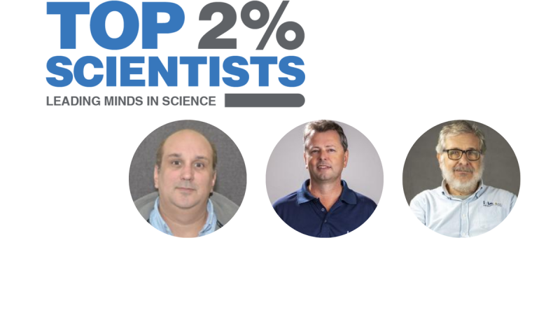 Tres investigadores de INIA figuran en el ranking 2025 de los científicos más influyentes del mundo