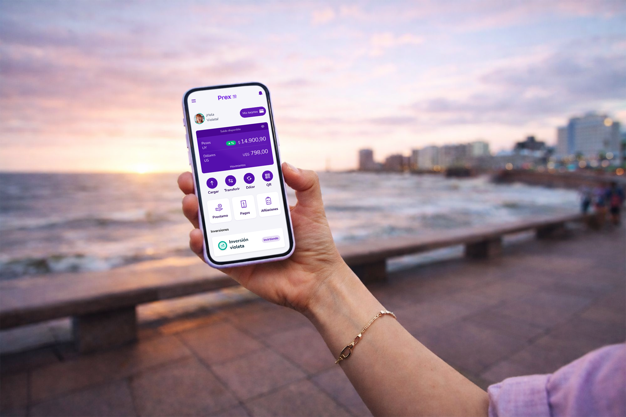Prex lanza Inversión Violeta, su nuevo producto de inversión con rendimientos diarios y disponibilidad inmediata
