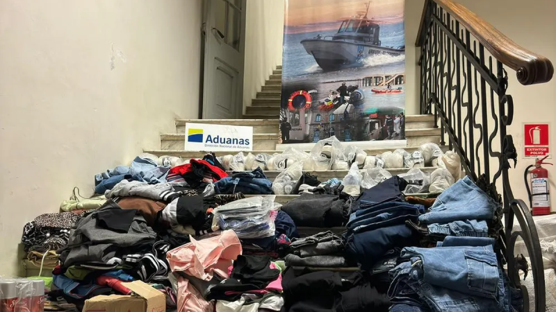 Cosméticos y vestimenta de contrabando: Aduana realizó incautaciones por más de US$ 4,5 millones en dos meses