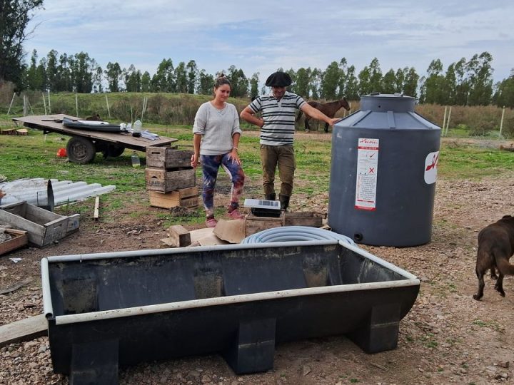 El proyecto que permite que ganaderos sean más eficientes y cuidadosos en el uso del agua del Santa Lucía