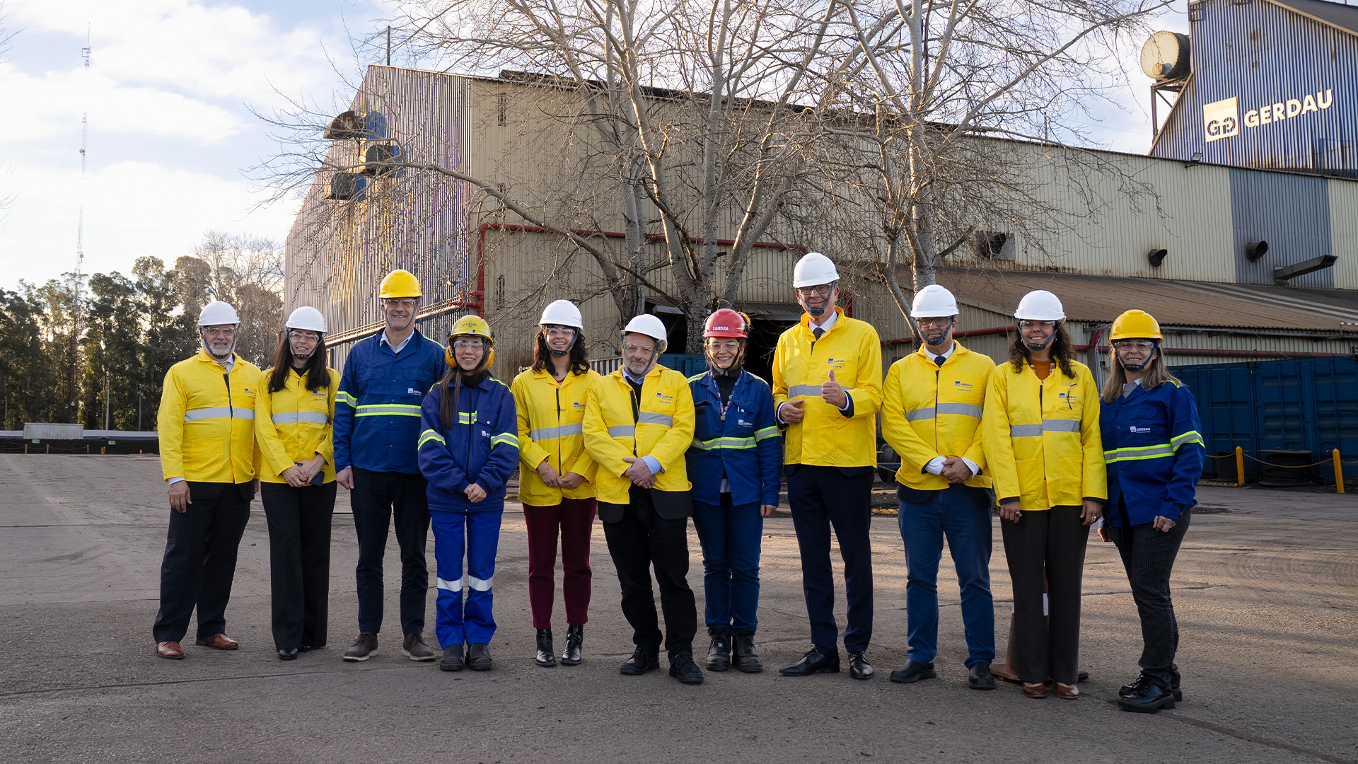 Gerdau Uruguay abrió sus puertas a la delegación de la Organización de Naciones Unidas para el Desarrollo Industrial en América Latina 
